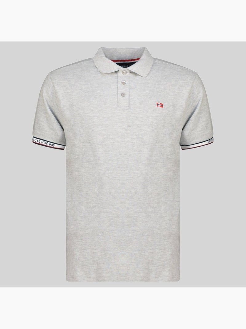 Polo koliar – geographical norway Cinza claro - Kiabi