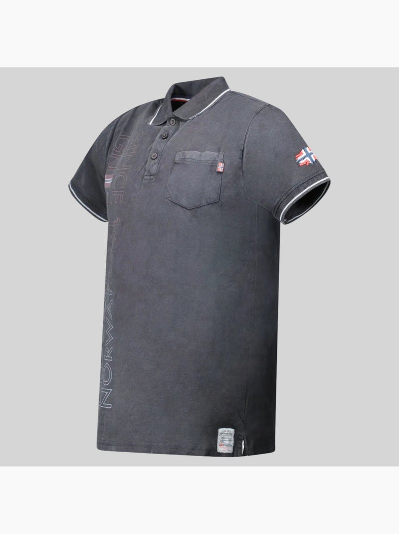 Polo konakri – geographical norway Preto - Kiabi