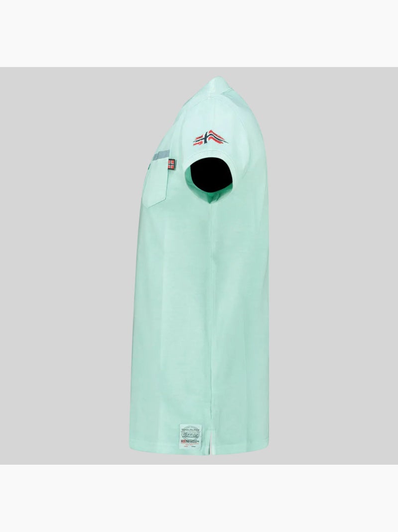 Polo konakri – geographical norway Verde claro - Kiabi