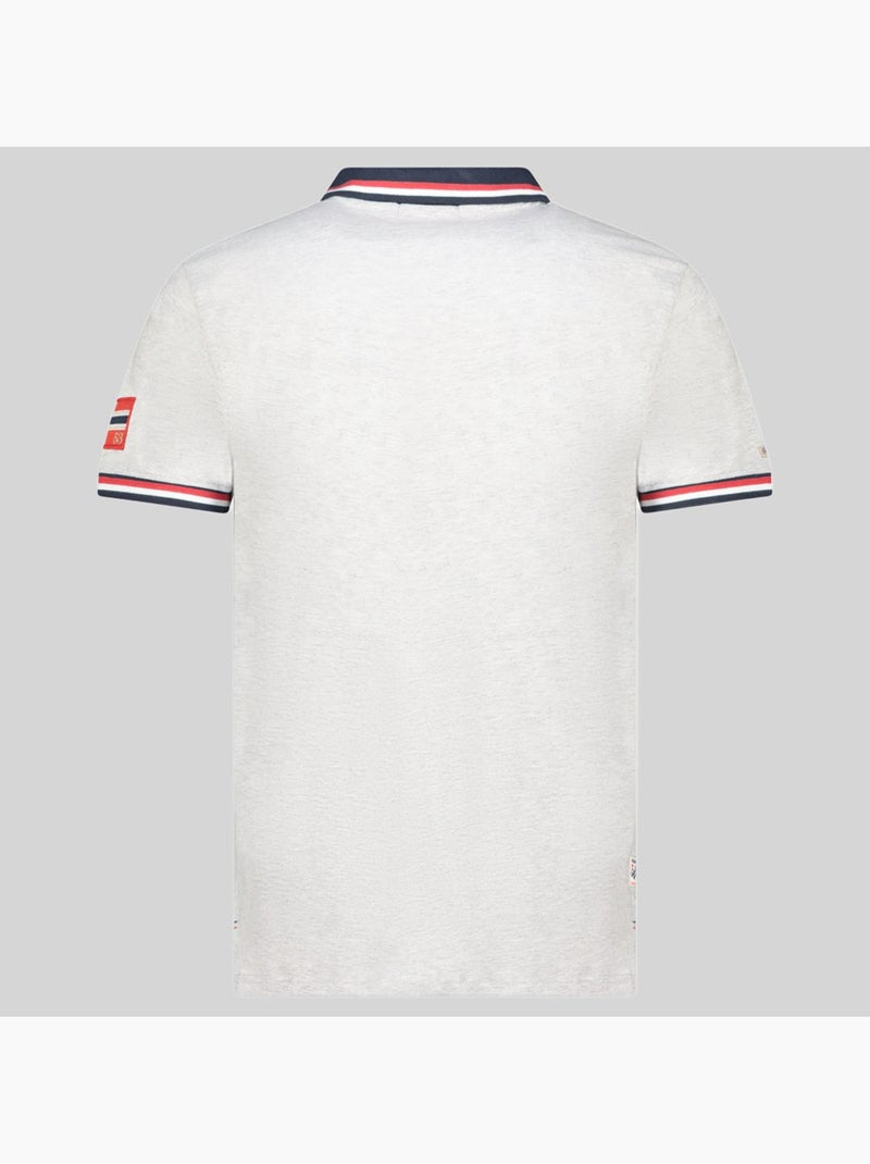 Polo konbustyble – geographical norway Cinza claro - Kiabi