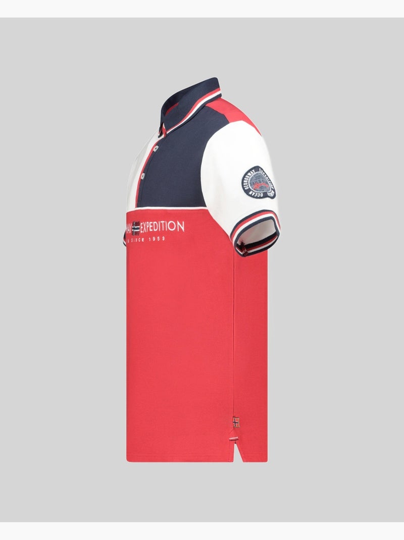 Polo kondo – geographical norway Vermelho - Kiabi