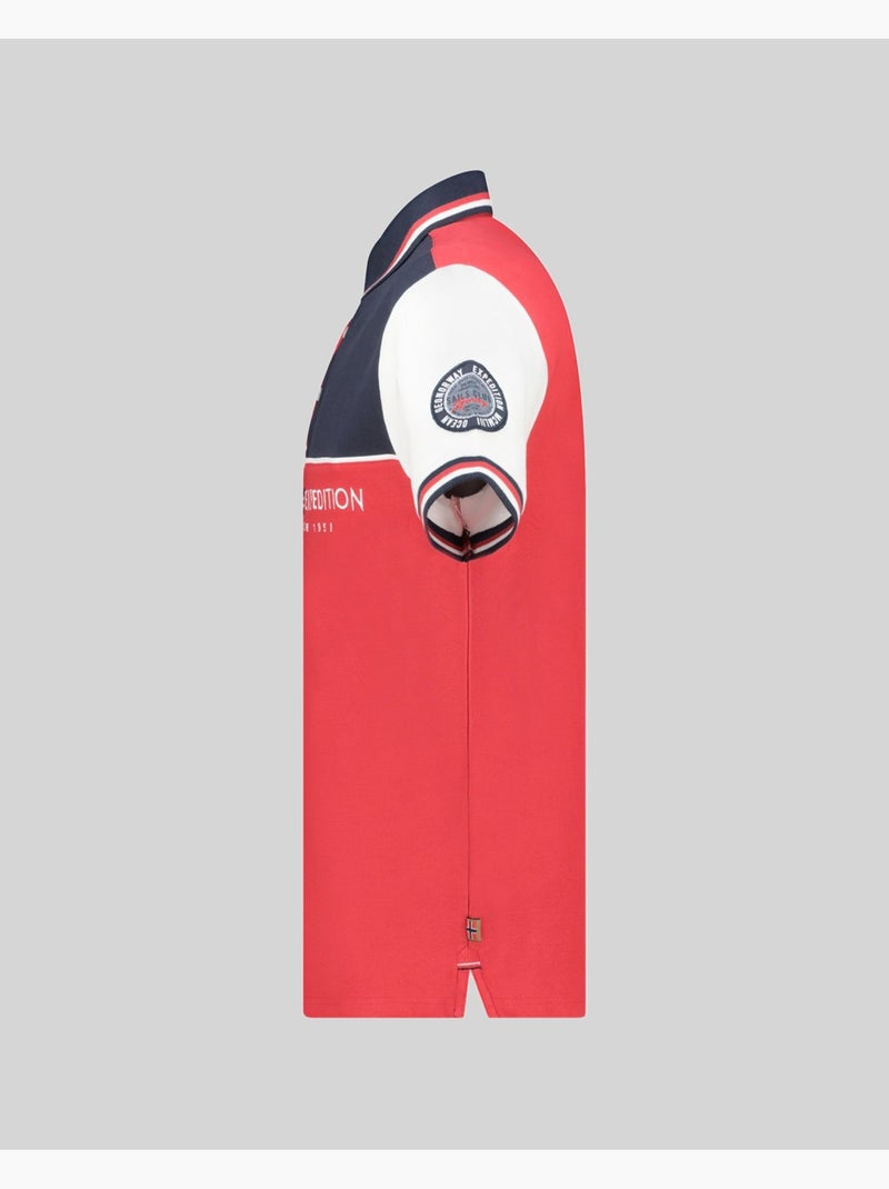 Polo kondo – geographical norway Vermelho - Kiabi