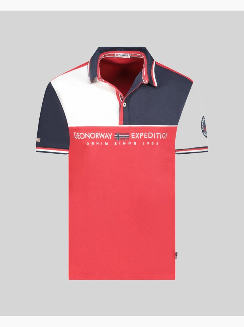 Polo kondo – geographical norway Vermelho - Kiabi