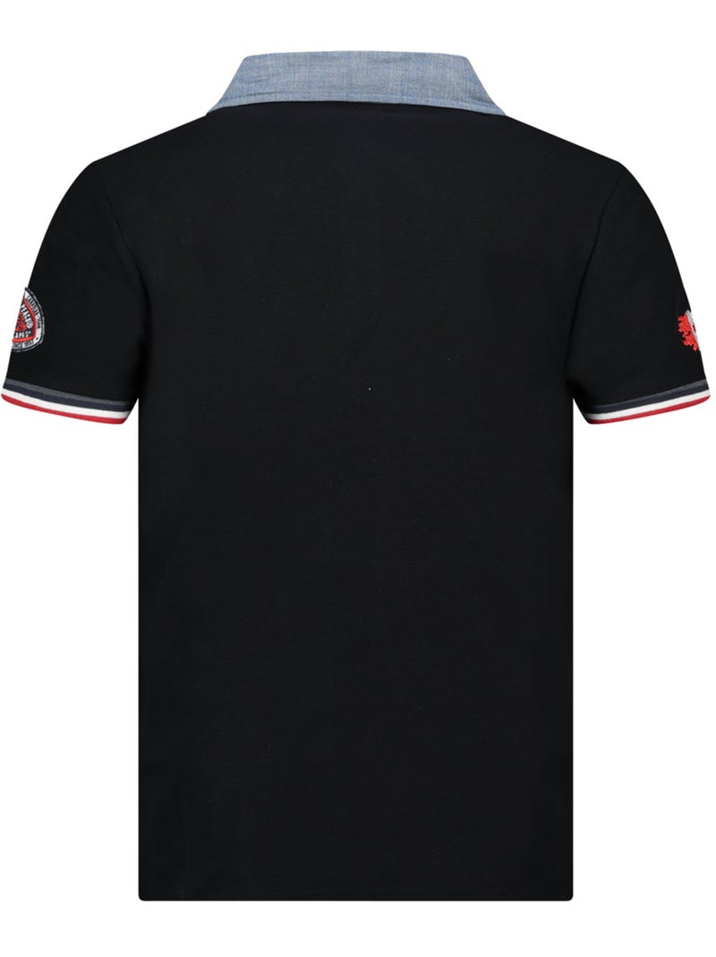 Polo kopteak – canadian peak Preto - Kiabi
