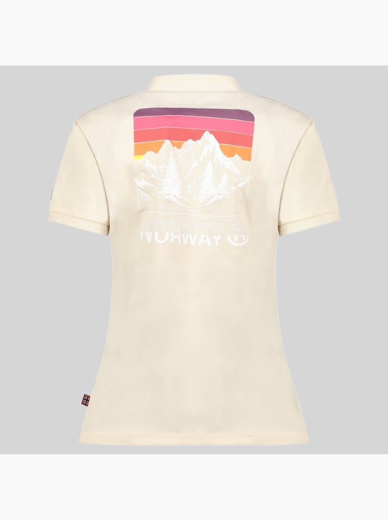 Polo kumping – geographical norway Creme - Kiabi