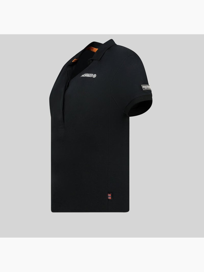 Polo kumping – geographical norway Preto - Kiabi