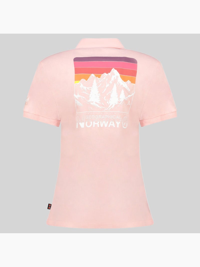 Polo kumping – geographical norway Rosa-claro - Kiabi