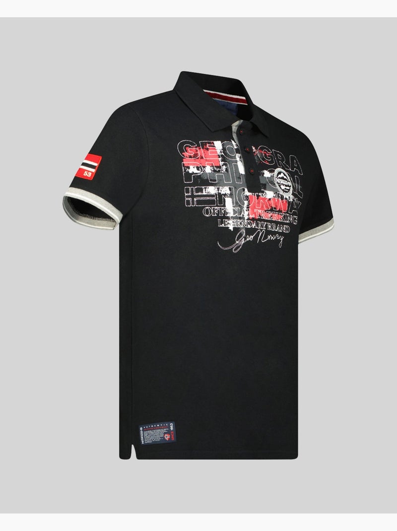 Polo kutta – geographical norway Preto - Kiabi