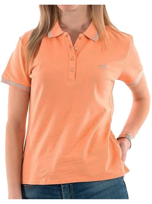 Polo Laranja Kaporal JULE para Mulher - Kiabi Polo Laranja Kaporal JULE para Mulher - Kiabi