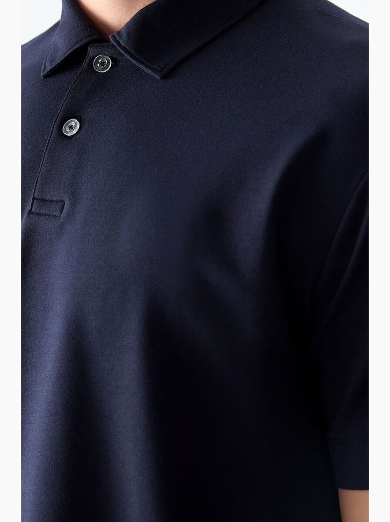 Polo largo tommy Azul-marinho - Kiabi