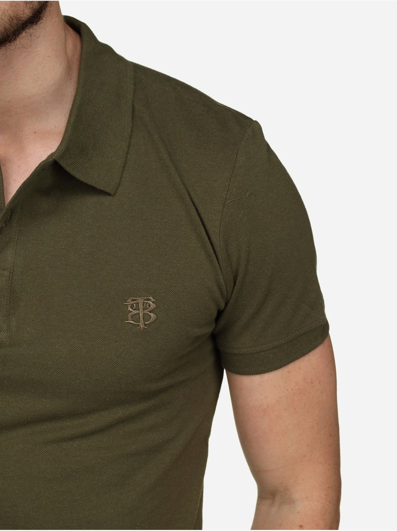 Polo liso - Bill Tornade Cáqui - Kiabi