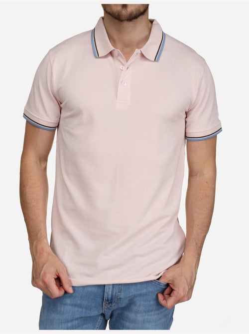 Polo liso com debrum - Torrente - Kiabi