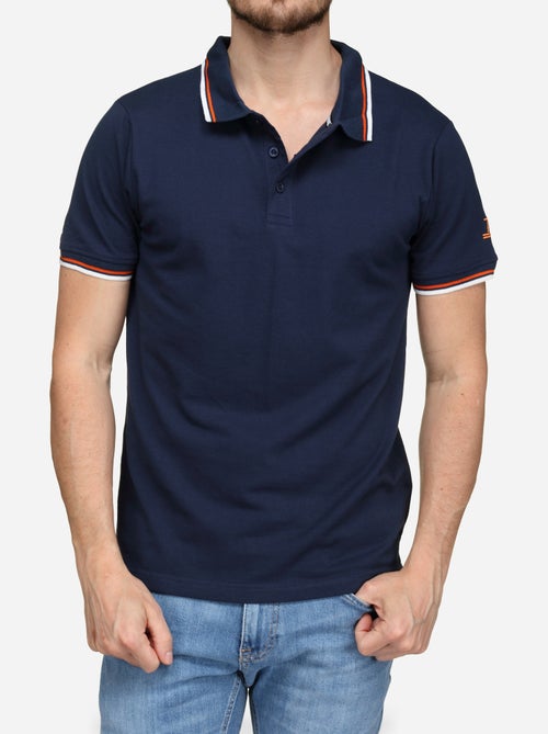 Polo liso com debrum - Torrente - Kiabi Polo liso com debrum - Torrente - Kiabi