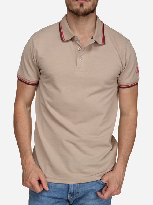 Polo liso com debrum - Torrente - Kiabi Polo liso com debrum - Torrente - Kiabi