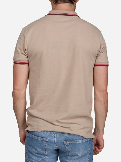 Polo liso com debrum - Torrente - Kiabi Polo liso com debrum - Torrente - Kiabi