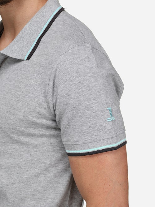 Polo liso com debrum - Torrente - Kiabi Polo liso com debrum - Torrente - Kiabi