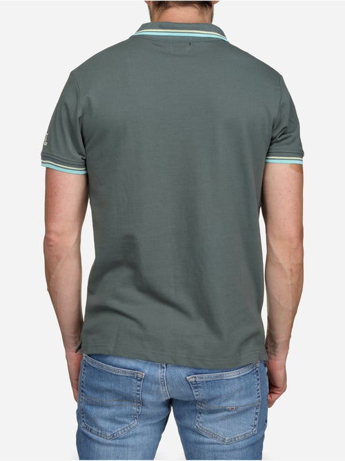 Polo liso com debrum - Torrente - Kiabi Polo liso com debrum - Torrente - Kiabi