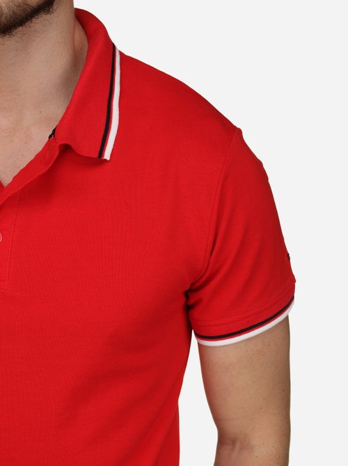 Polo liso com debrum - Torrente - Kiabi