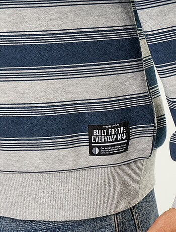 Polo liso estilo rugby de manga comprida