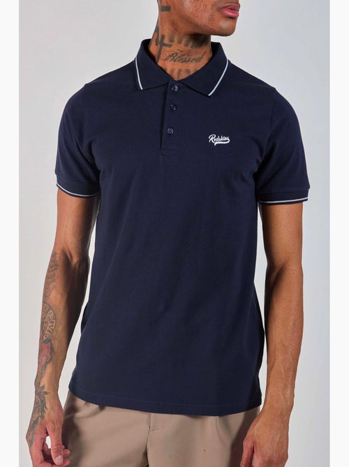 Polo Marine para Homem Redskins R231040 - Kiabi Polo Marine para Homem Redskins R231040 - Kiabi