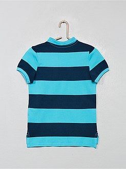 Polo piqué de algodão 'Eco Conception' - Kiabi