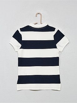 Polo piqué de algodão 'Eco Conception' - Kiabi