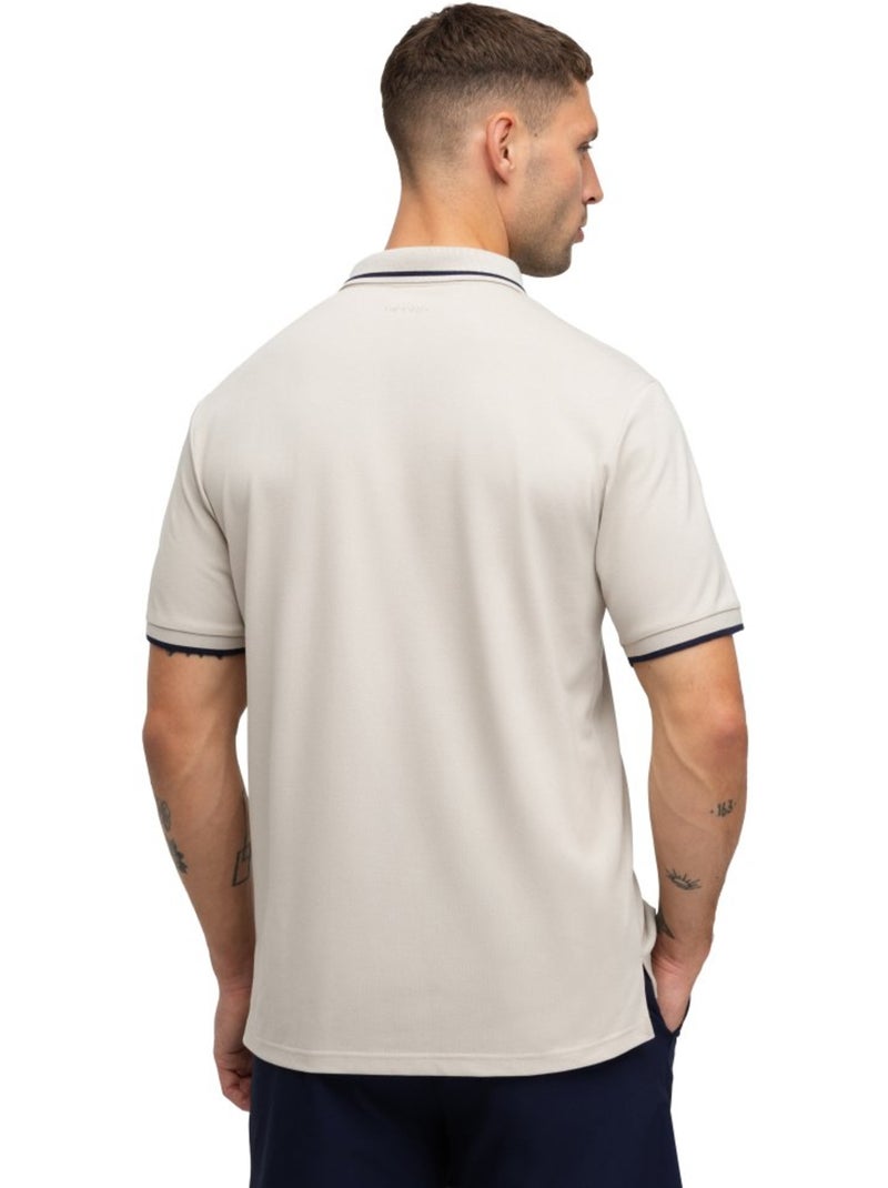 Polo piqué de golfe para homem Bege - Kiabi