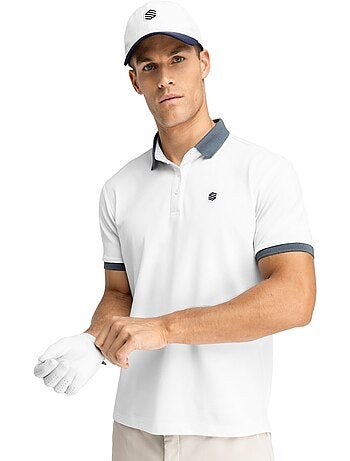 Polo piqué de golfe para homem