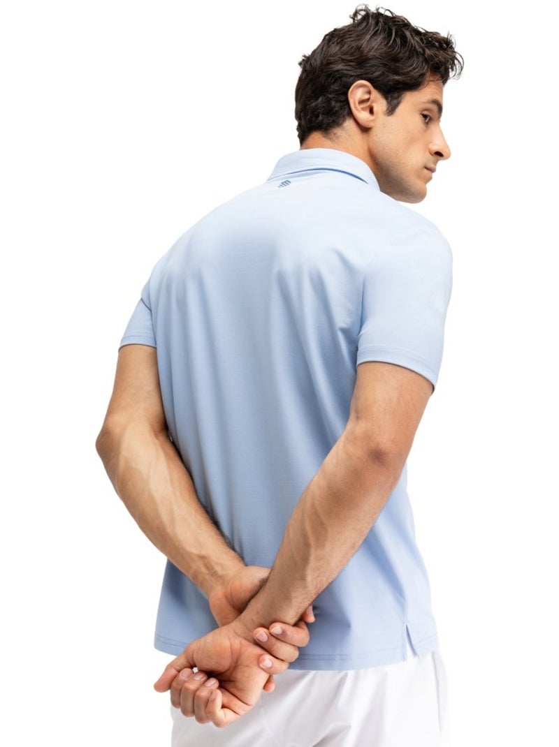 Polo piqué de ténis para homem Azul - Kiabi