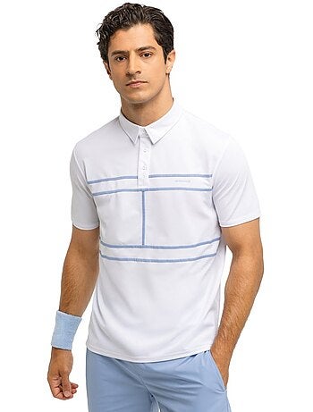 Polo piqué de ténis para homem