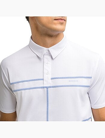 Polo piqué de ténis para homem