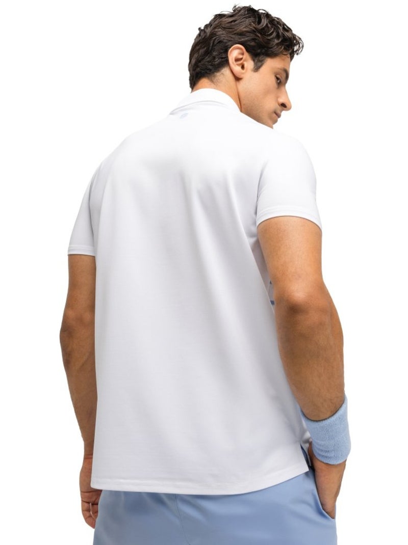 Polo piqué de ténis para homem Branco - Kiabi
