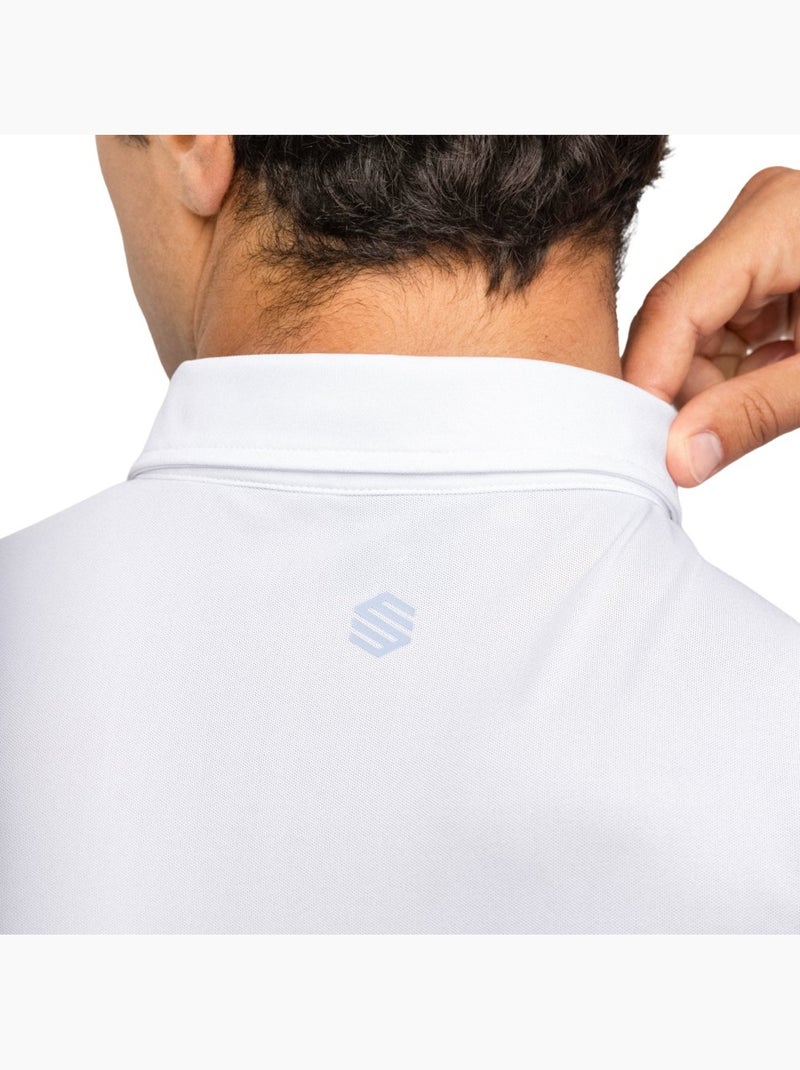 Polo piqué de ténis para homem Branco - Kiabi