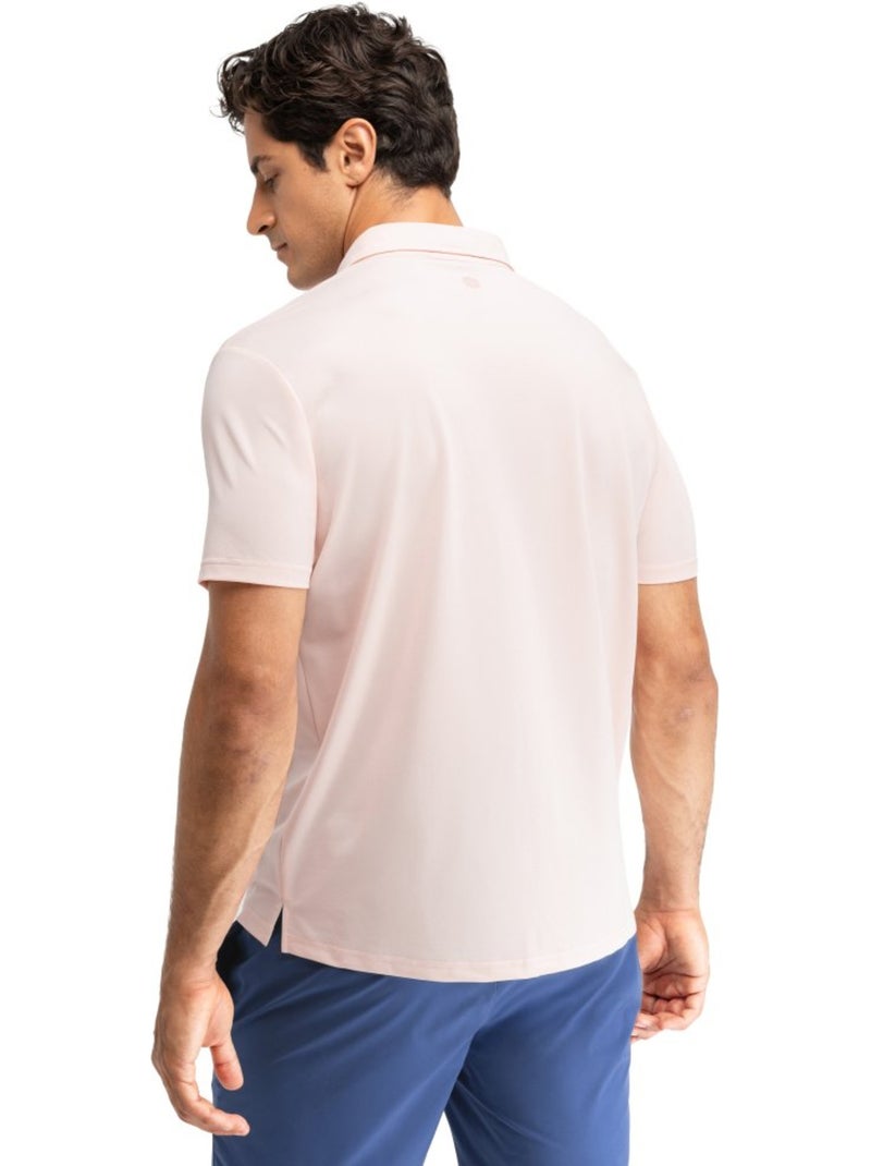 Polo piqué de ténis para homem Rosa - Kiabi