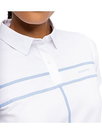 Polo piqué de ténis para mulher