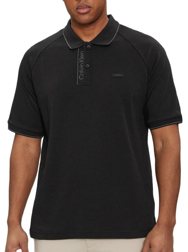 Polo Preto Calvin Klein Jeans para Homem K10K112463 Preto - Kiabi