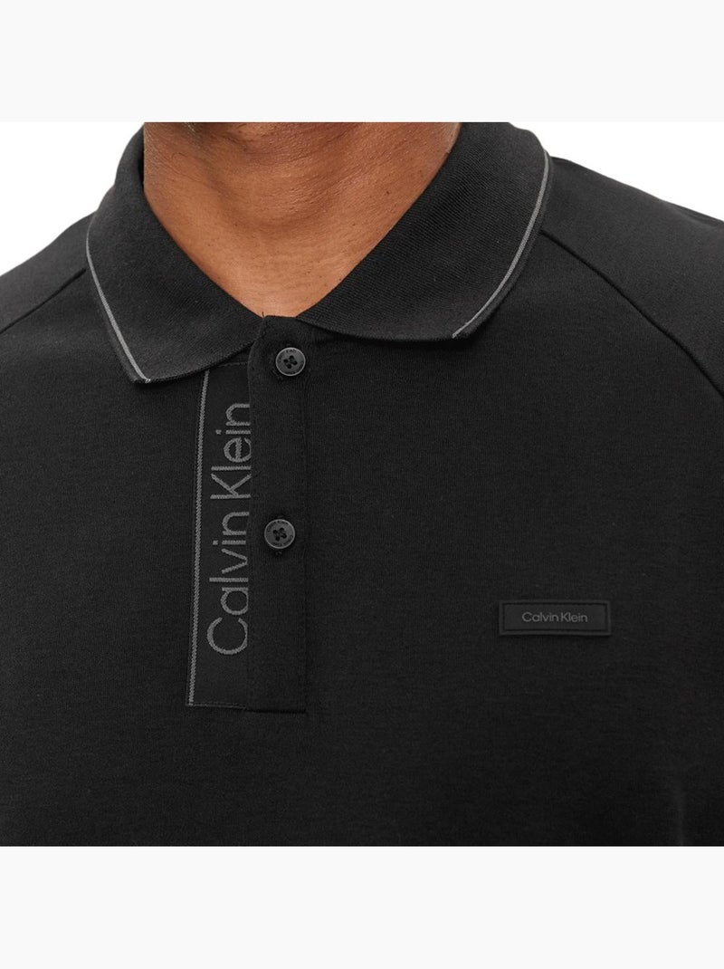 Polo Preto Calvin Klein Jeans para Homem K10K112463 Preto - Kiabi
