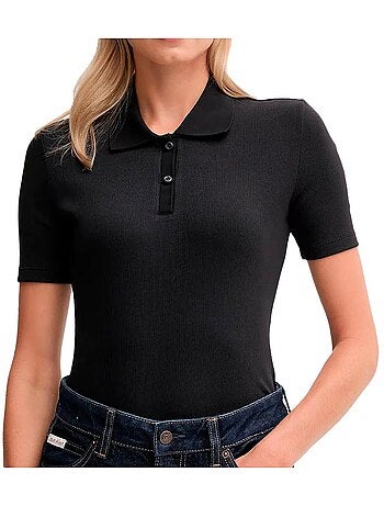 Polo Preto Calvin Klein Jeans para Mulher LV047C907G