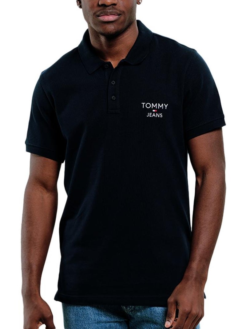 Polo Preto para Homem Tommy Hilfiger DM0DM18927 Preto - Kiabi