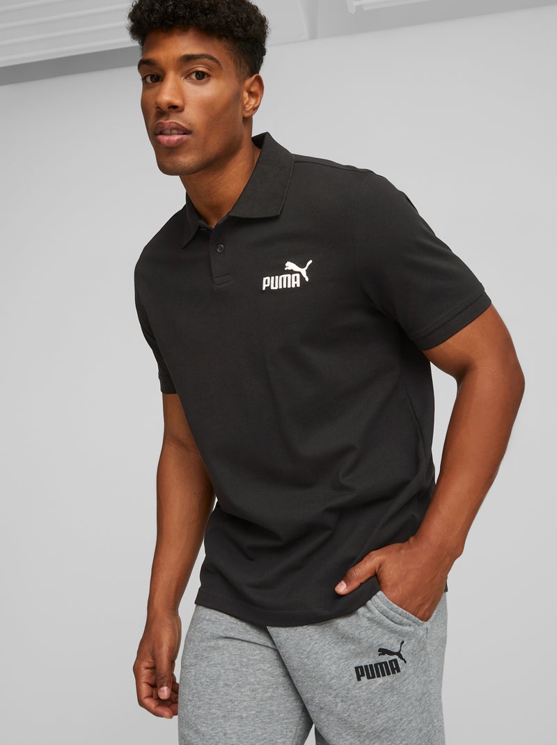Polo 'Puma' PRETO - Kiabi