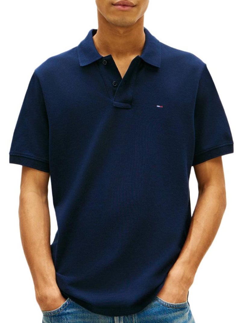 Polo Regular Fit de Homem Tommy Hilfiger Azul-Marinho Azul - Kiabi