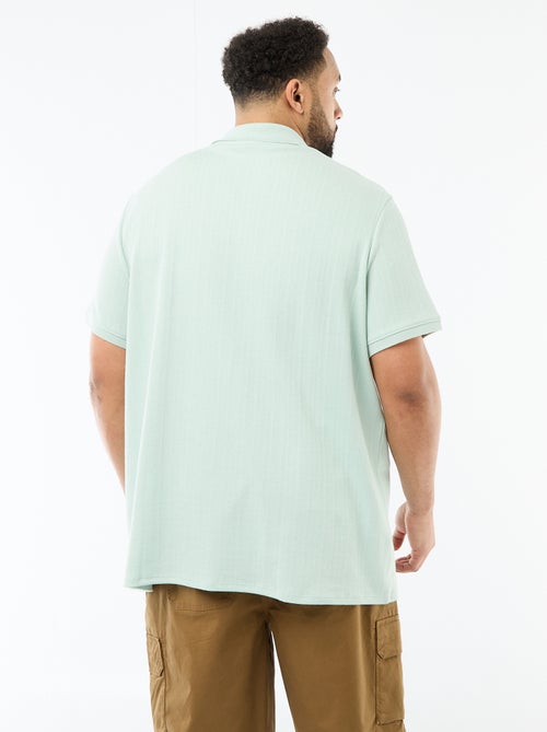 Polo regular fit de manga curta - Kiabi