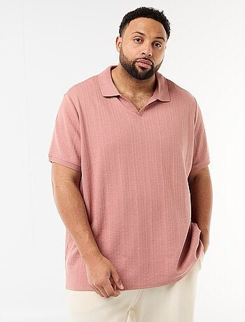 Polo regular fit de manga curta