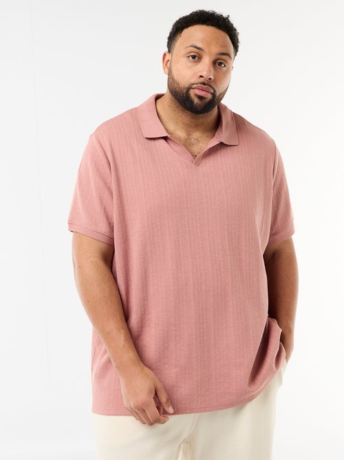 Polo regular fit de manga curta - Kiabi