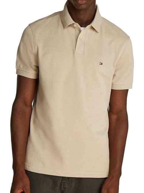 Polo regular fit tommy hilfiger 1985 bege para homem - Kiabi