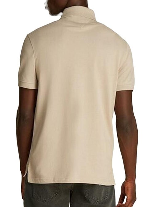 Polo regular fit tommy hilfiger 1985 bege para homem - Kiabi