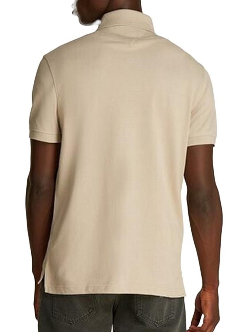 Polo regular fit tommy hilfiger 1985 bege para homem Bege - Kiabi