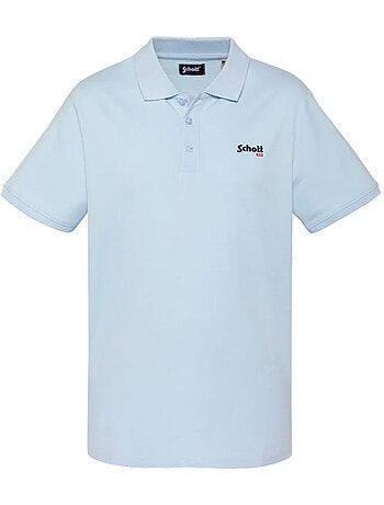 Polo Schott Azul Pastel para Homem PS0022