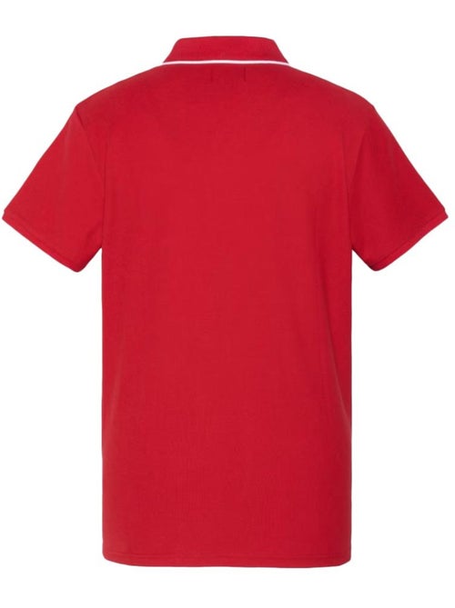 Polo Schott Piqué Paul Vermelho para Homem - Kiabi Polo Schott Piqué Paul Vermelho para Homem - Kiabi