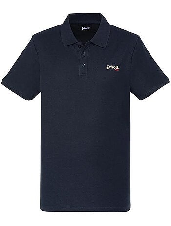 Polo Schott PS0022 para Homem Azul Marinho